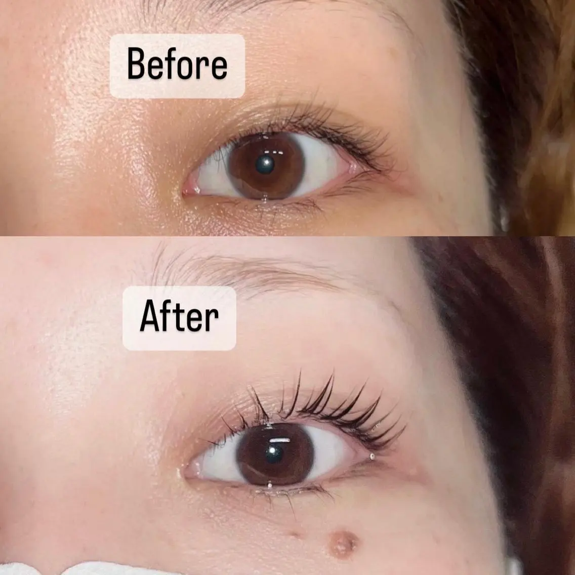 マツエク・マツパ パリジェンヌラッシュリフト マツパ eyelash clear池袋のマツエク・マツパデザイン