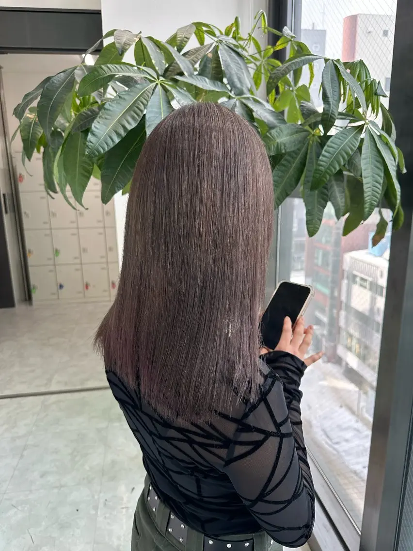 セミロング カラー ヘアアレンジ メンズ ヘアカラー トリートメント ヘッドスパ ヘアセット 🌈トレンドヘア 🌈WATARU🌈のヘアスタイル