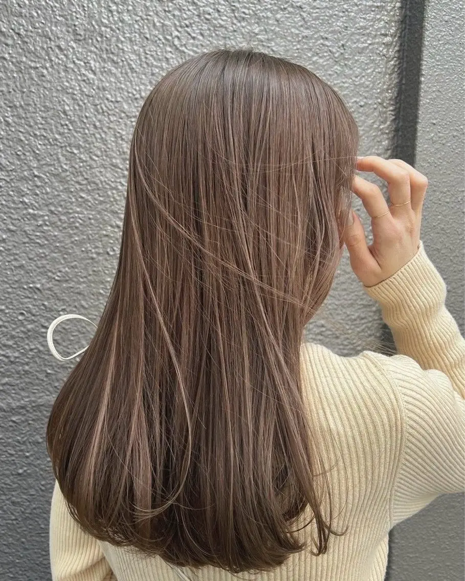 セミロング ヘアカラー トリートメント BRITS 学芸大学 🌿　風斗のヘアスタイル