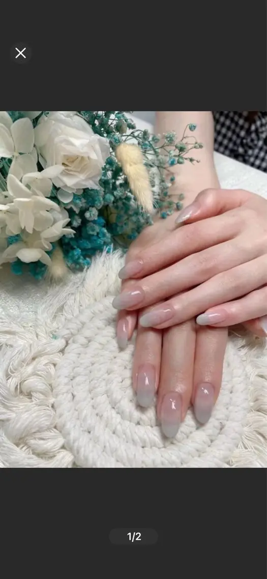 【Hand】^_^カラグラテーション◆全員ずっと流行りのグラデーション、伸びてもばれない楽ちんネイルスタイルの写真