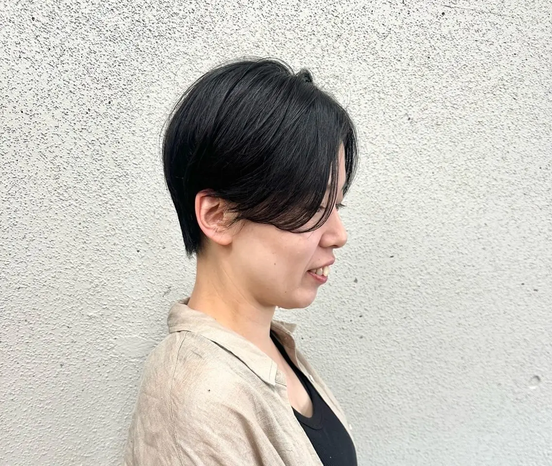 ショート カット 秦 海来のヘアスタイル