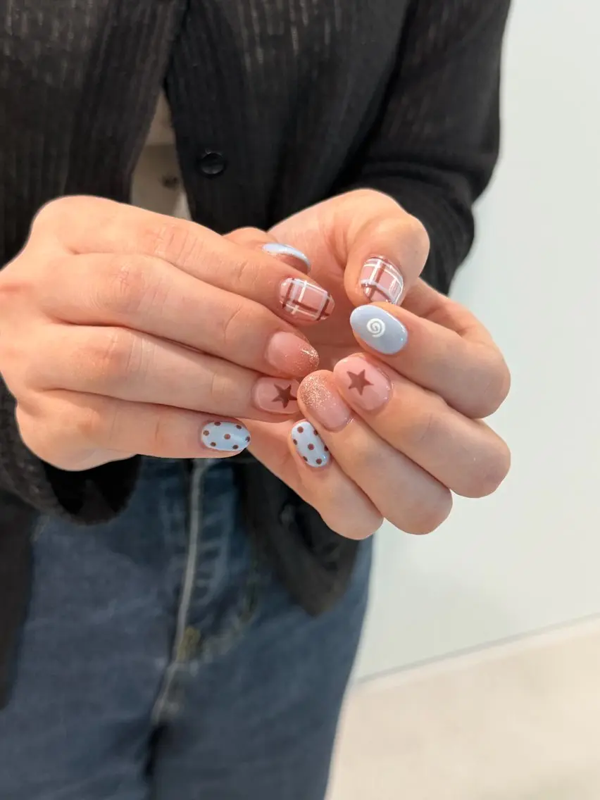 ネイル ハンドネイル Mermaid Nail みはなのネイルデザイン