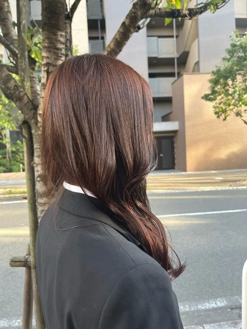 🌱AVEDAケアカラー+ブローの写真