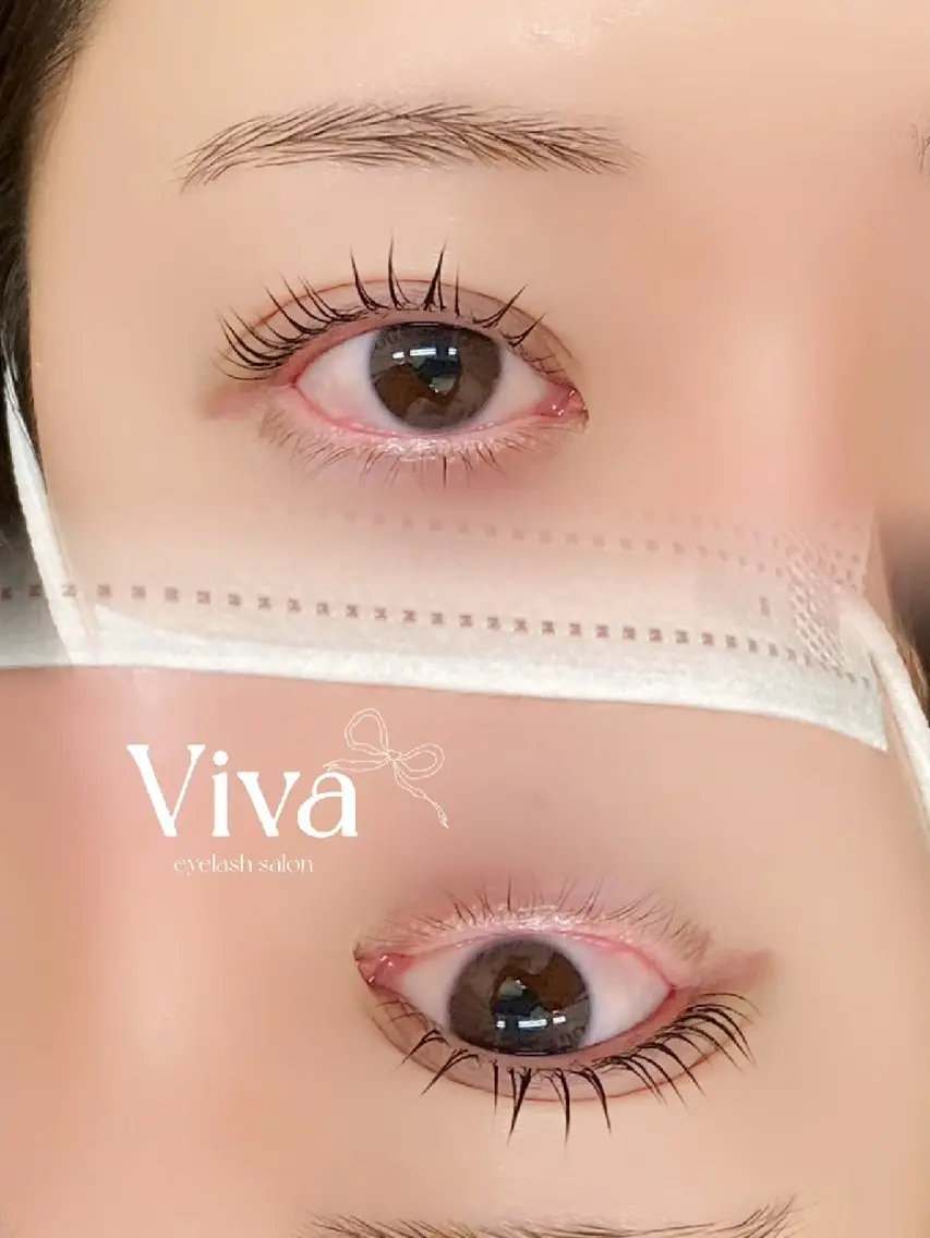 マツエク・マツパ 一重×まつ毛パーマ Viva まつげとまゆげサロンのマツエク・マツパデザイン
