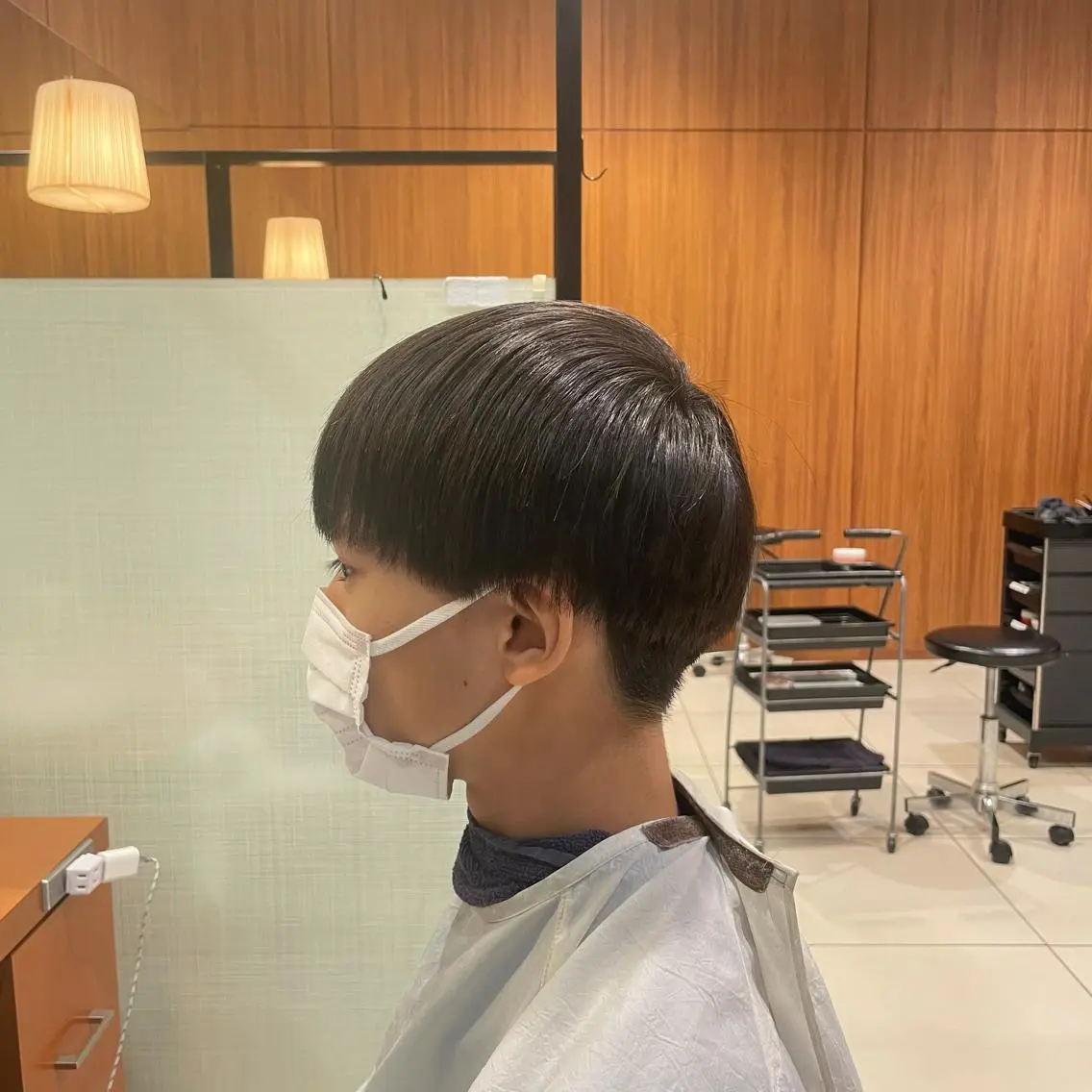 ショート 髙田 千華 髪質改善ストレートのヘアスタイル