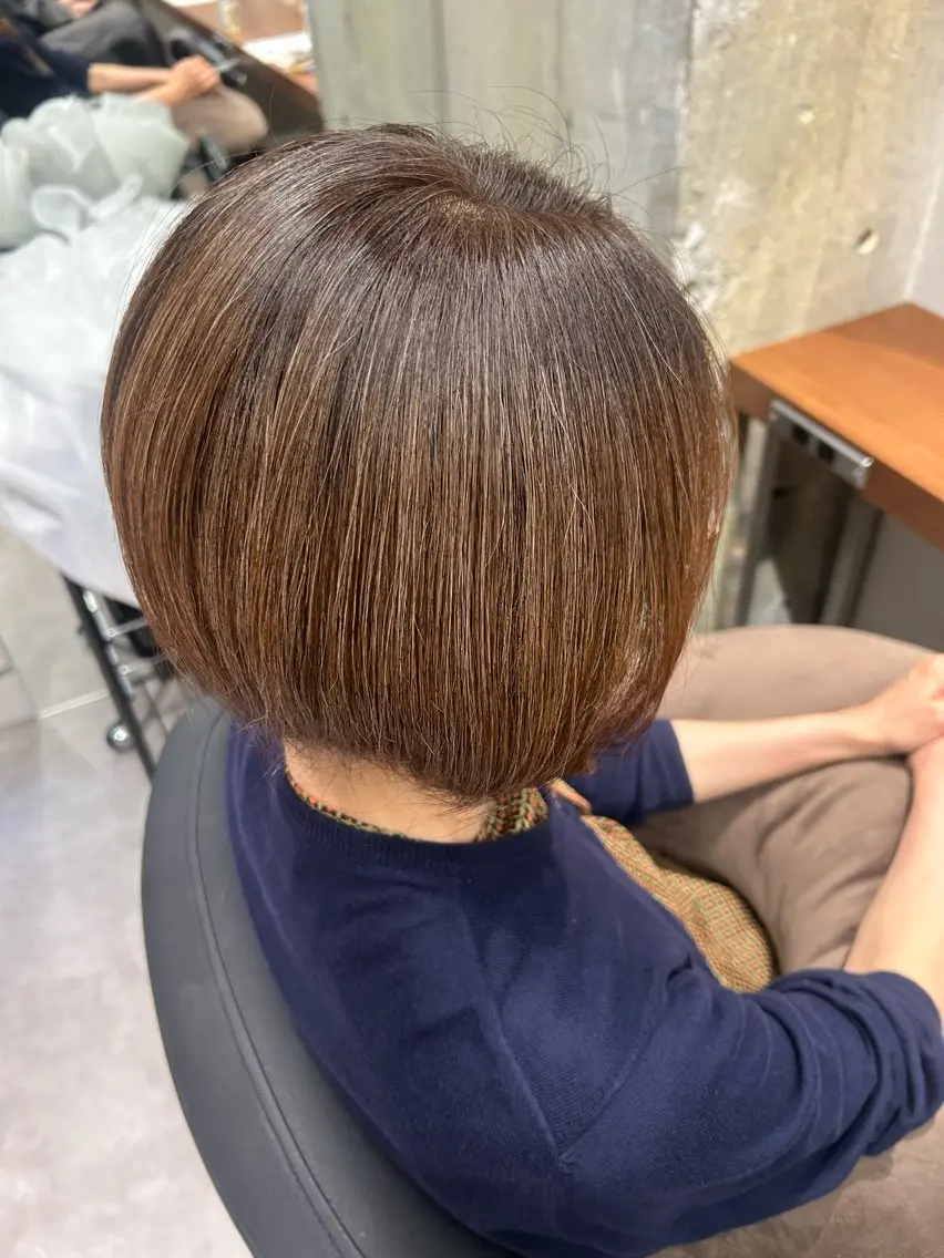 カラー ⭐️グレイカラー⭐️ 宮崎 翼のヘアスタイル