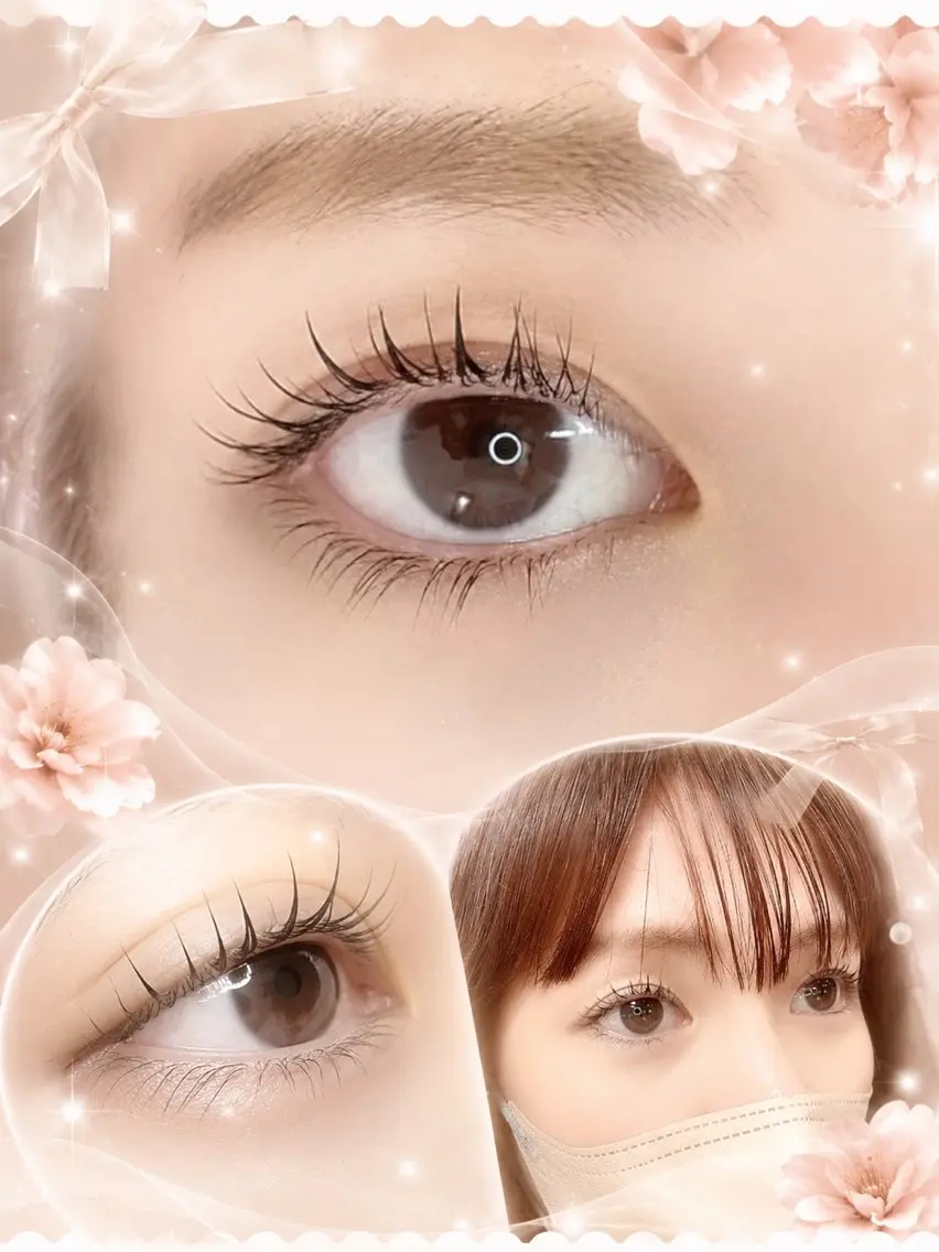マツエク・マツパ 下まつげエクステ 一重×まつ毛パーマ マツパ MIU✳︎ご予約は リクエストにて✳︎のマツエク・マツパデザイン