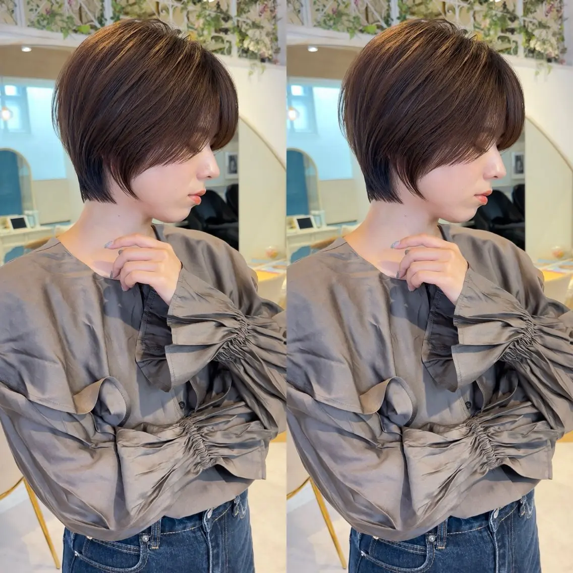イルミナカラー大人気✨ツヤツヤ透明感イルミナカラー&スチームTOKIOトリートメント❣️の写真