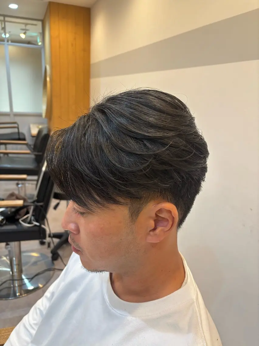 メンズ カット 縮毛矯正 トリートメント EXCIA/メンズ 縮毛矯正/田中和希のヘアスタイル
