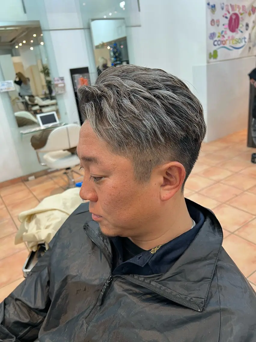 ショート メンズ メンズメッシュ 大人メンズヘア アドバイザーkaiのヘアスタイル