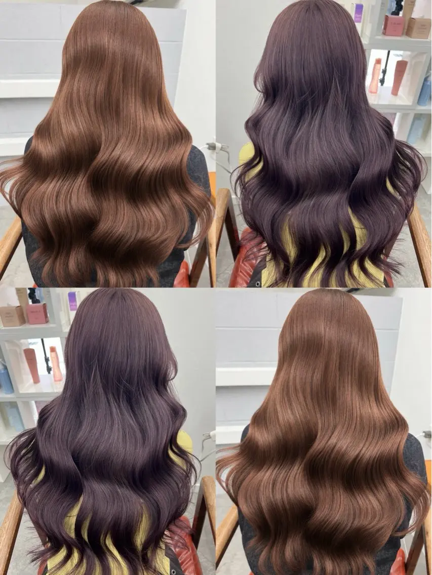 ロング カラー ブリーチ 透明感カラー ハイトーンカラー ヘアカラー ピンク/デザイン/ ハイトーン/KAKIのヘアスタイル