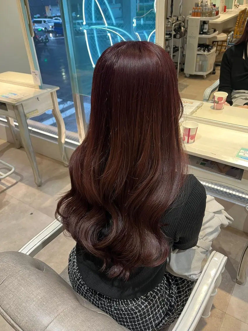 ロング カラー カット ヘアカラー rio / CreBiA /名駅のヘアスタイル