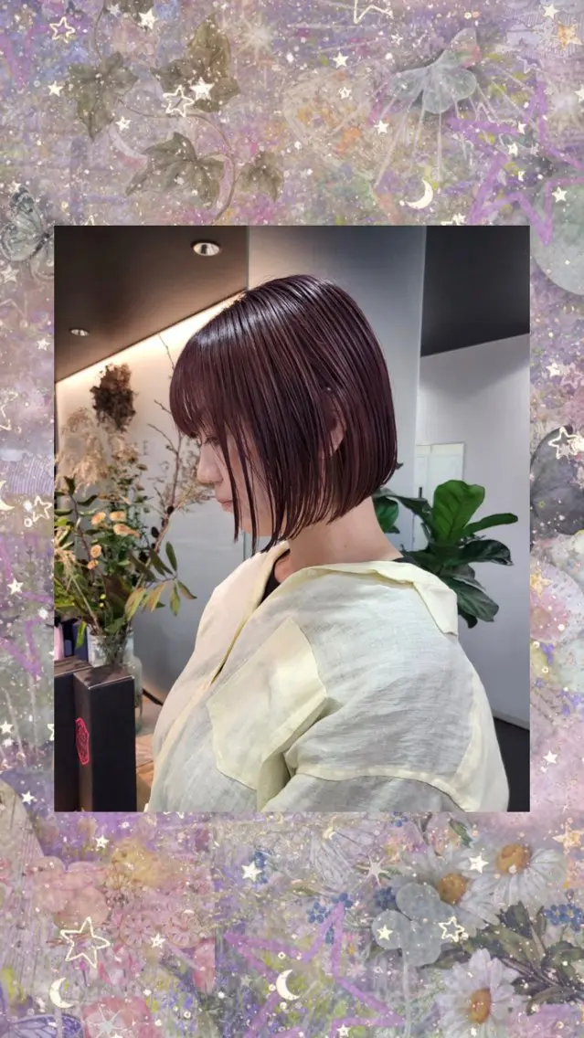 ショート ラベンダーカラー/ ☀️ASAHI☀️のヘアスタイル