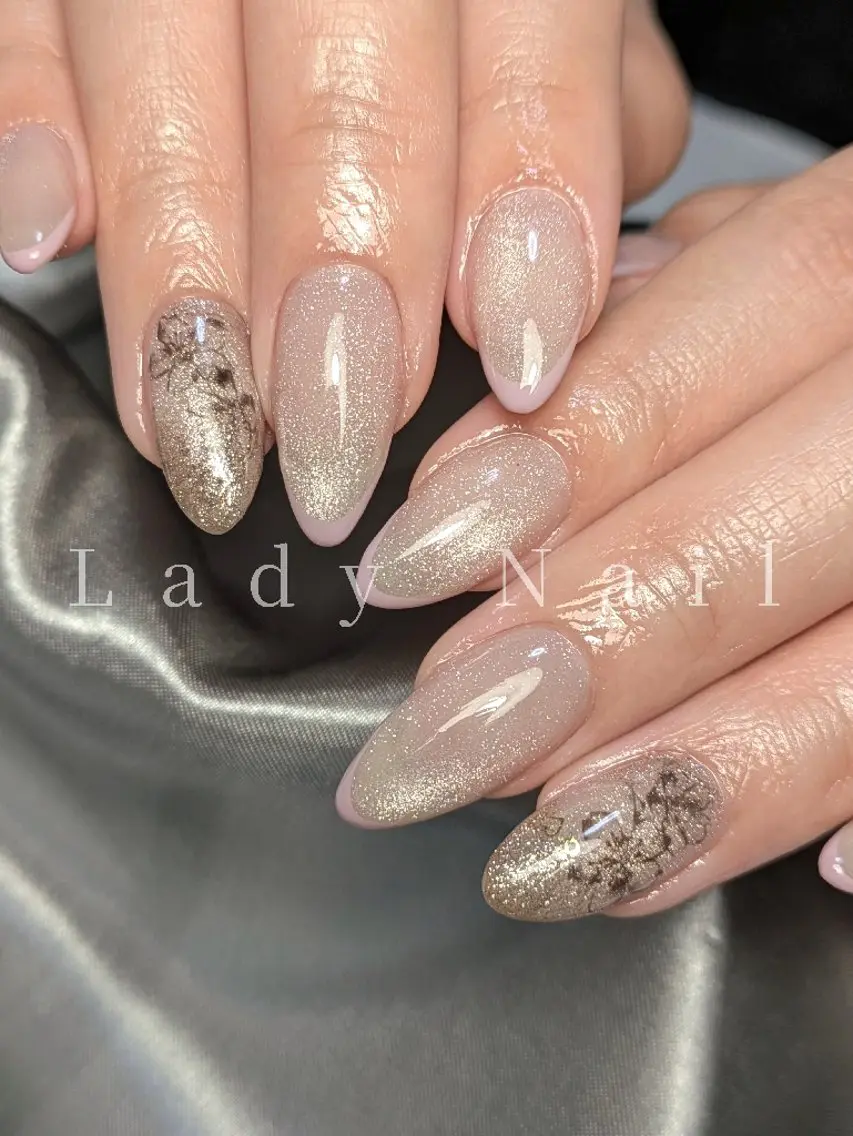 ネイル オフィスネイル シンプルネイル ハンドネイル Lady Nail Kiyokaのネイルデザイン