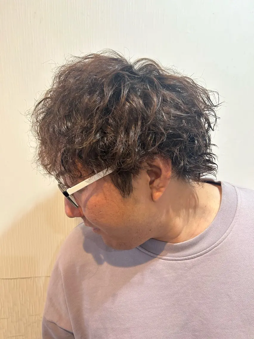 ミディアム メンズ カット RYOMA (リョーマ)のヘアスタイル