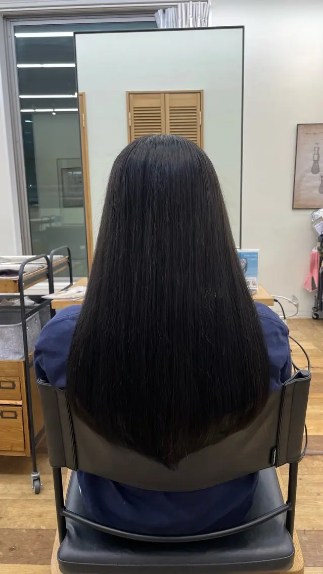 ロング カラー 高橋 舞羽のヘアスタイル