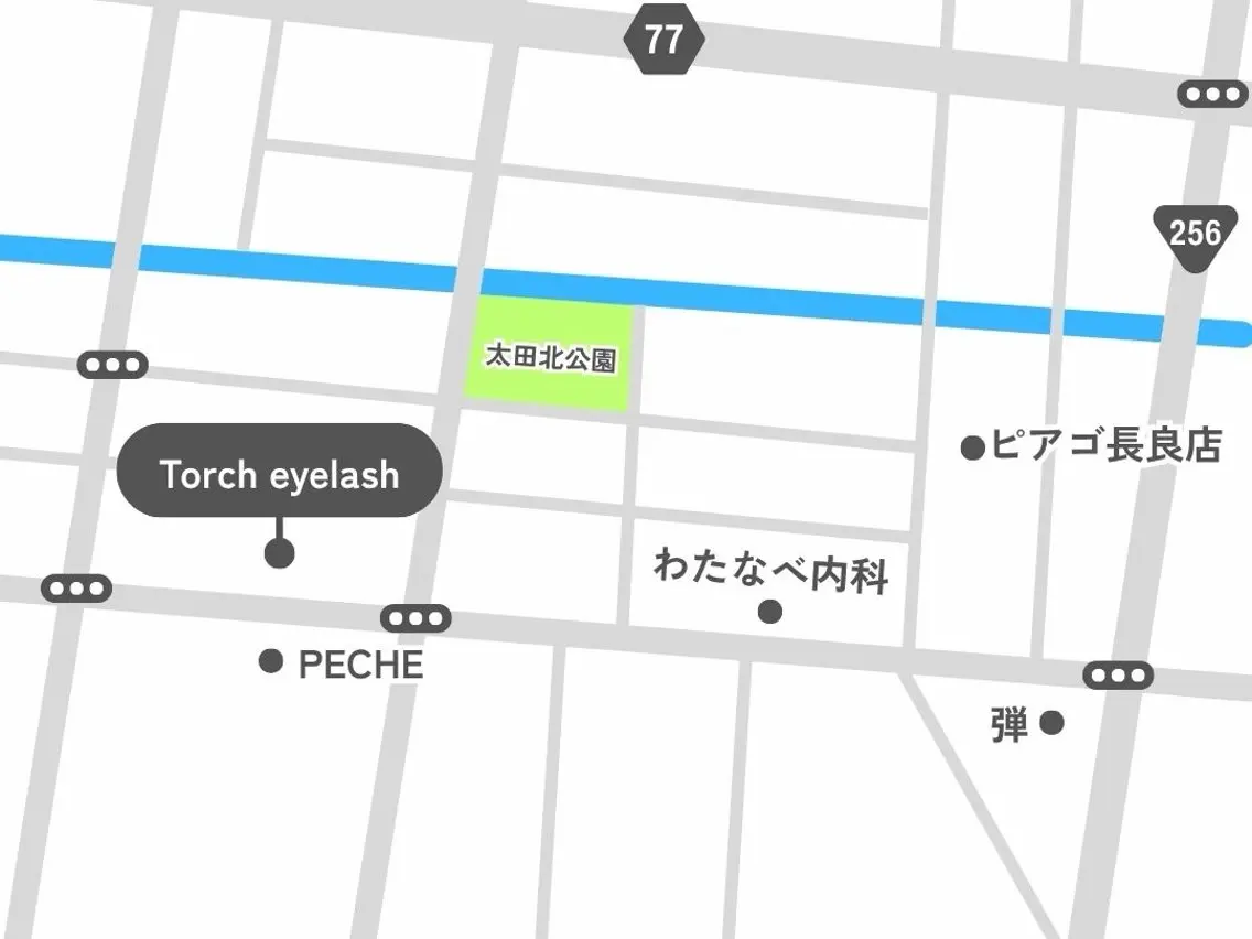 アイブロウ Torch トーチのマツエク・マツパデザイン