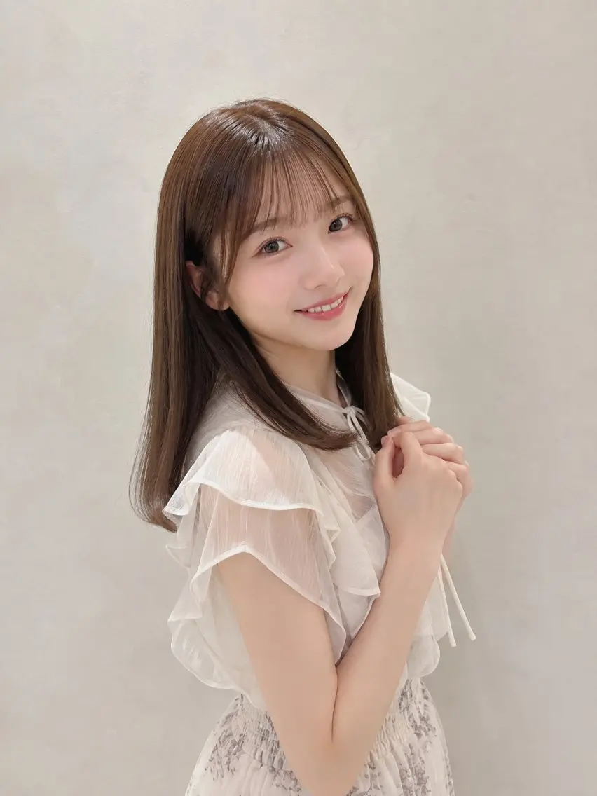 セミロング ヘアカラー 推し活アレンジ🎀 艶カラー￤nanoのヘアスタイル