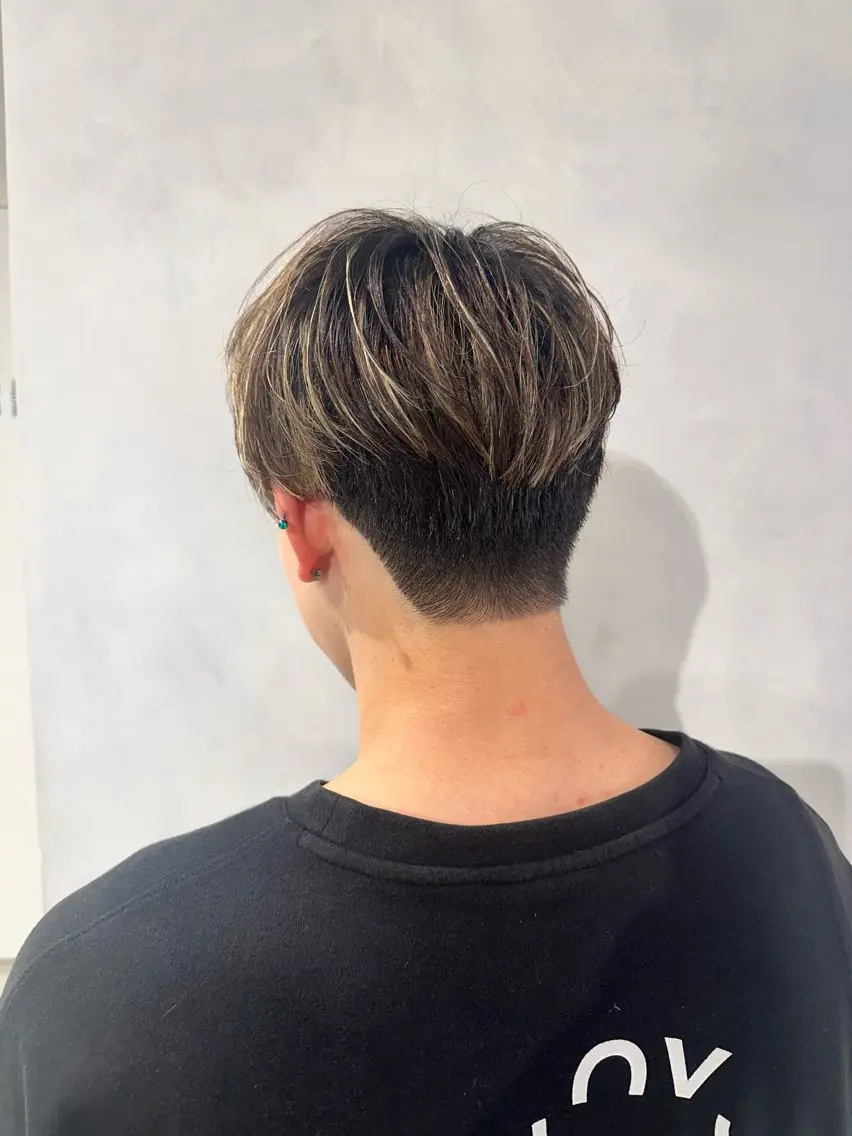 【🎉《men's》新規限定クーポン🎉✨】ハイライトカラー!相談OK!の写真