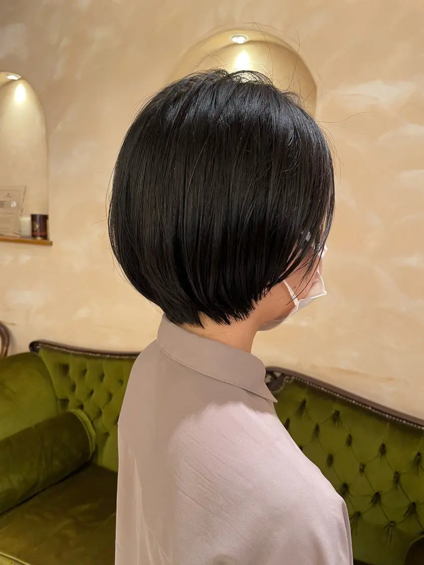 ショート ショートボブ ボブ ショートヘア ボブ ホノカのヘアスタイル