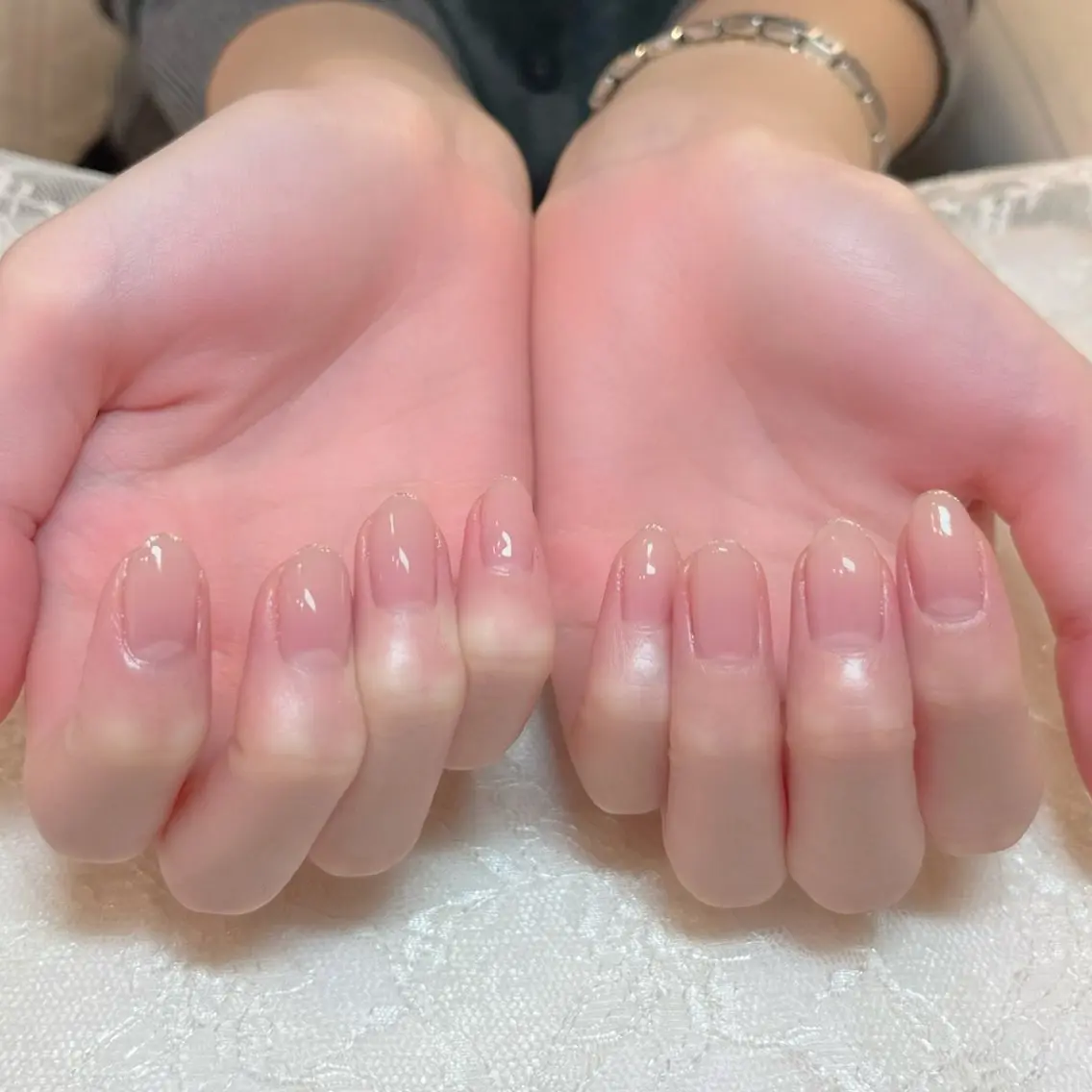 ネイル フレンチネイル ハンドケア aoi nailのネイルデザイン