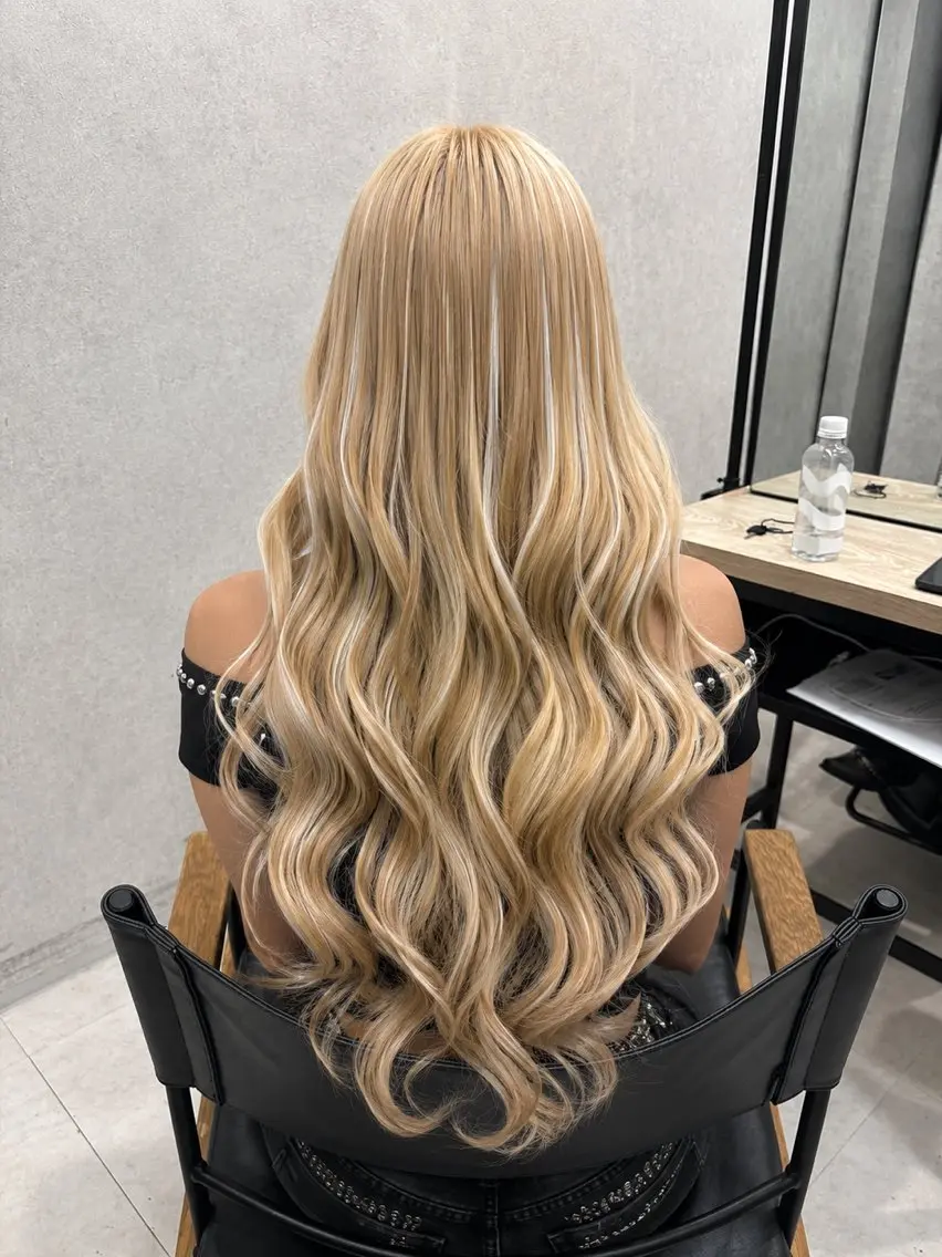 ロング エクステ ✨渋谷ハイトーン 功太郎のヘアスタイル