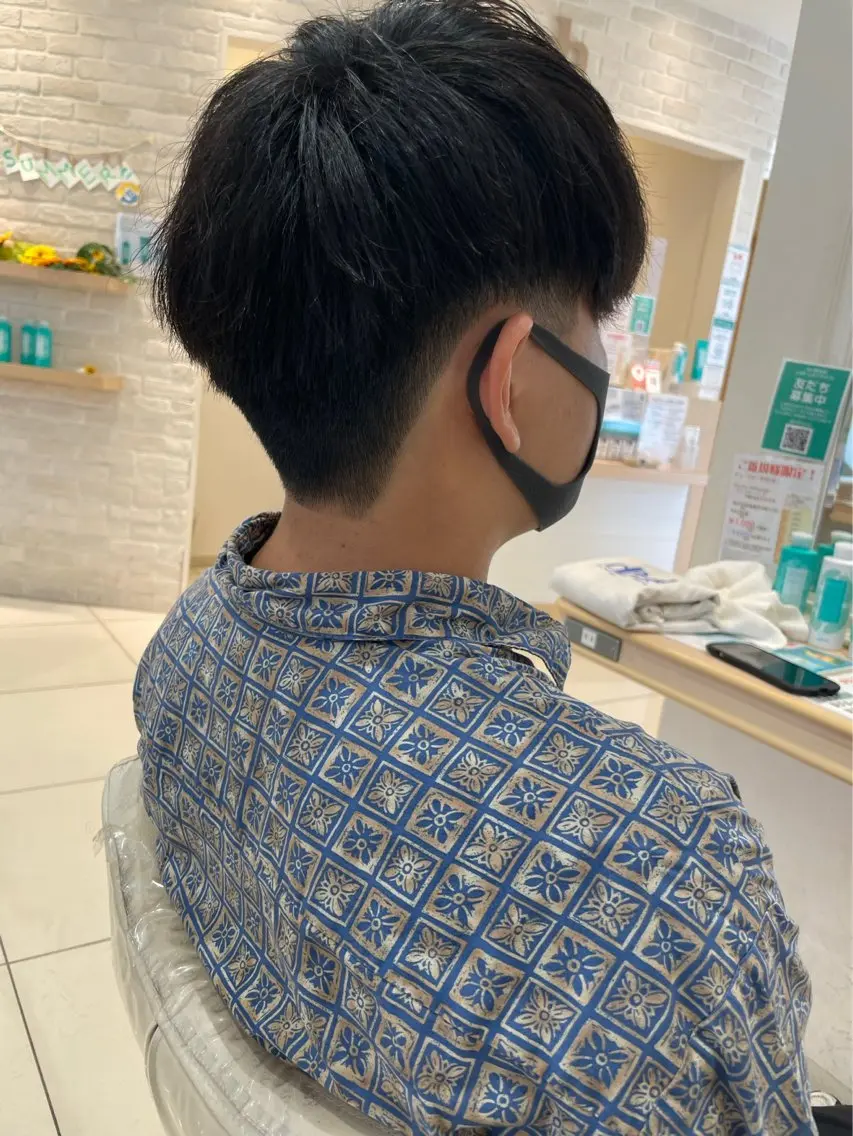メンズカットの写真