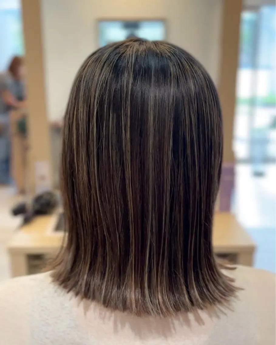 ミディアム Repose AMIのヘアスタイル