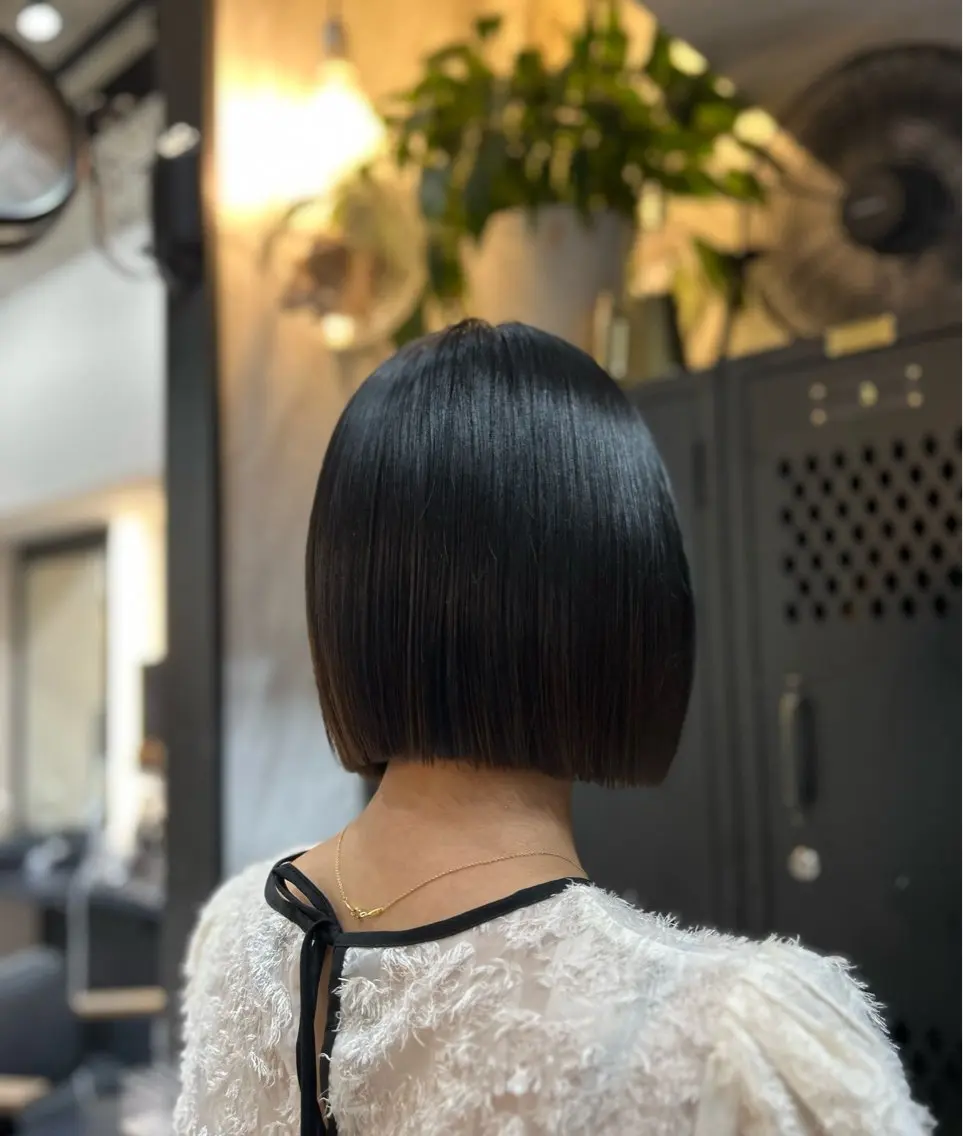 ミディアム カット 似合わせカット&艶 カラー🤍ヒナタ🤍のヘアスタイル