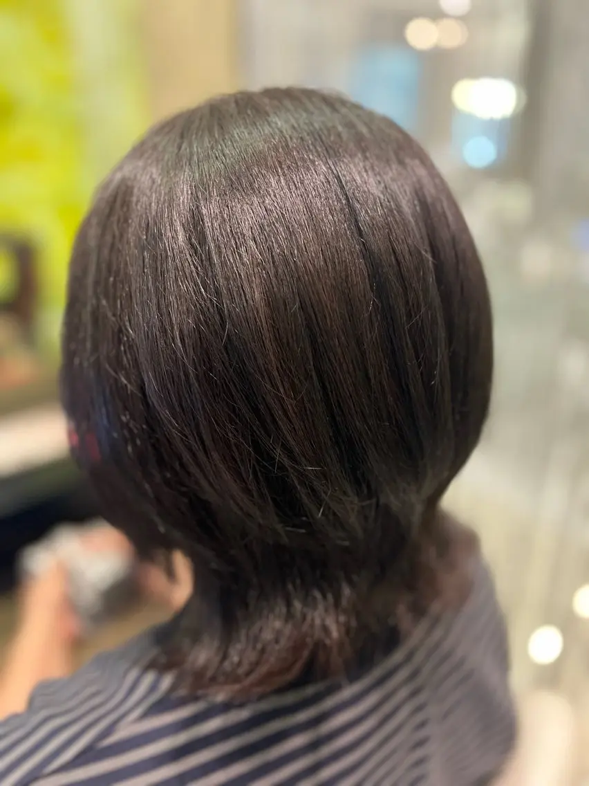 カラー 本間 由佳のヘアスタイル