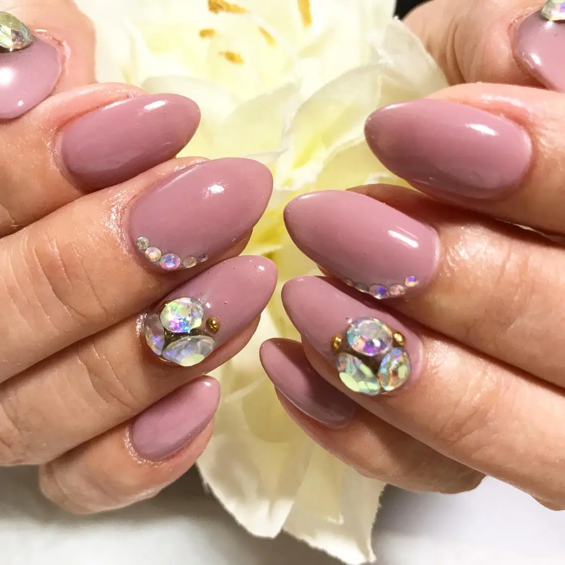 ネイル フットネイル ワンカラーネイル ピンク シンプルネイル 春ネイル nail fufla ♡yamane♡のネイルデザイン
