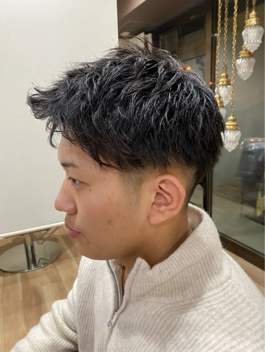 メンズカットモデル＋プチスパの写真