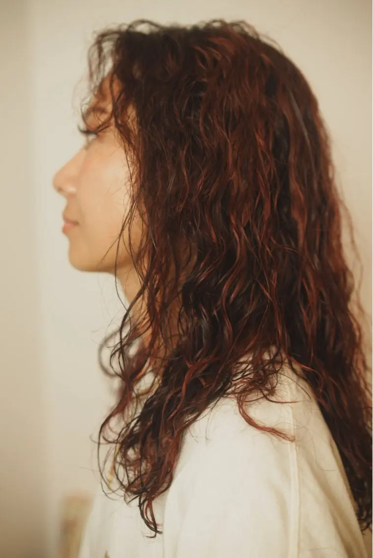 ロング パーマ パーマ パーマ ‪・カット/ SARAのヘアスタイル