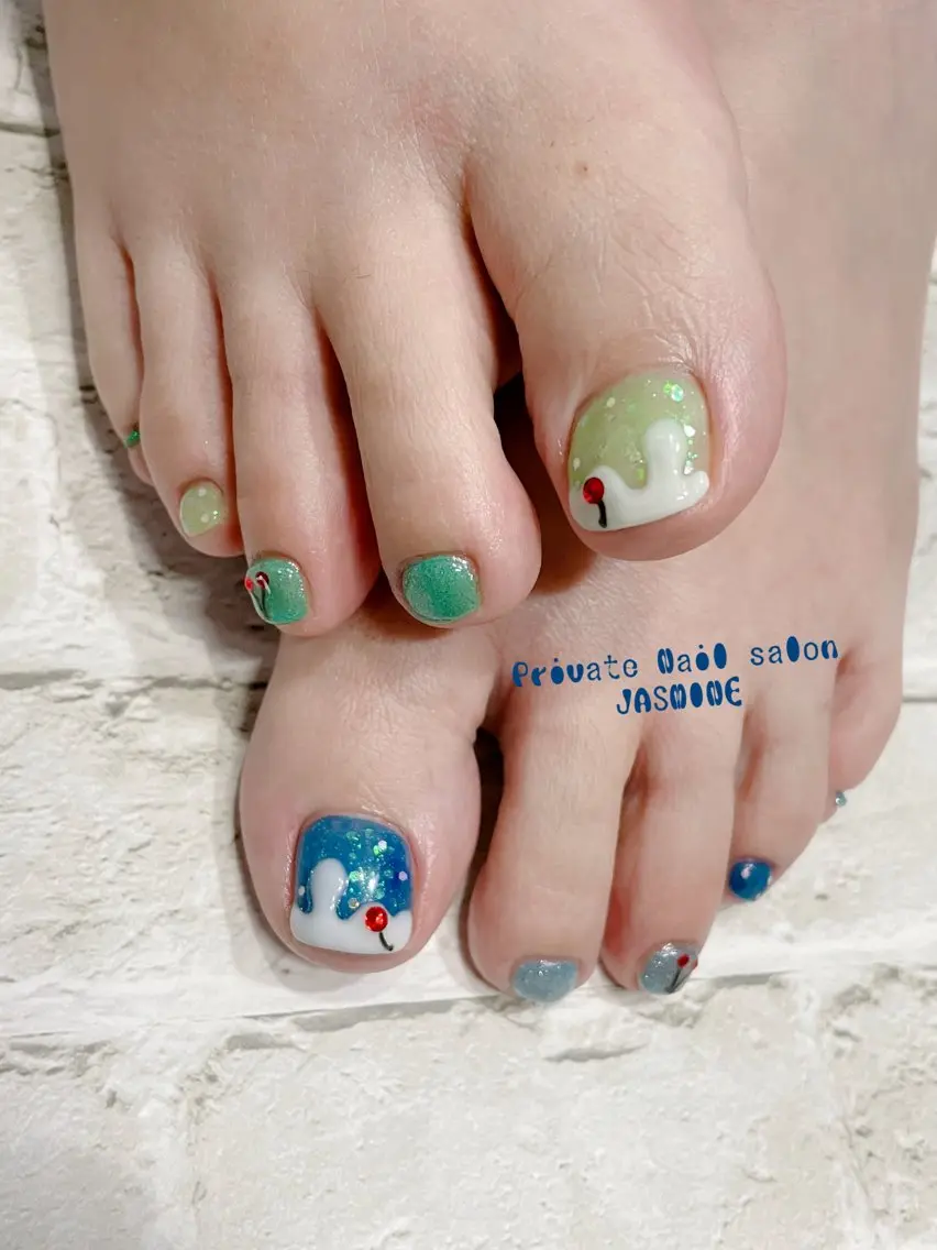 ネイル フットネイル Nail salon JASMINEのネイルデザイン