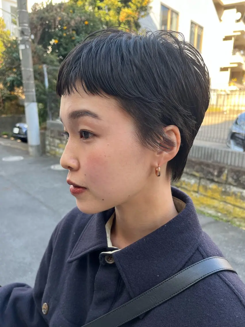 ショート ベリーショート ショートヘア ミヤギ リュウキのヘアスタイル