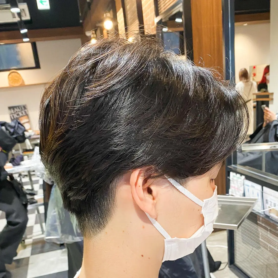 メンズ ハッシュカット/艶感 カラー/ユウキ✨のヘアスタイル