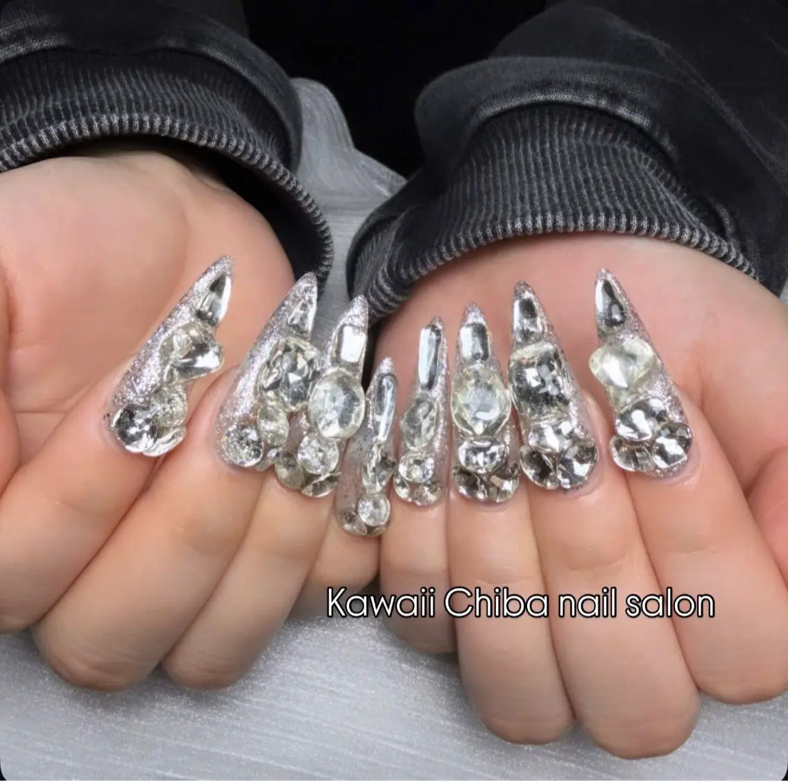 ネイル 韓国ネイル ワンホンネイル Kawaii Chiba nailのネイルデザイン