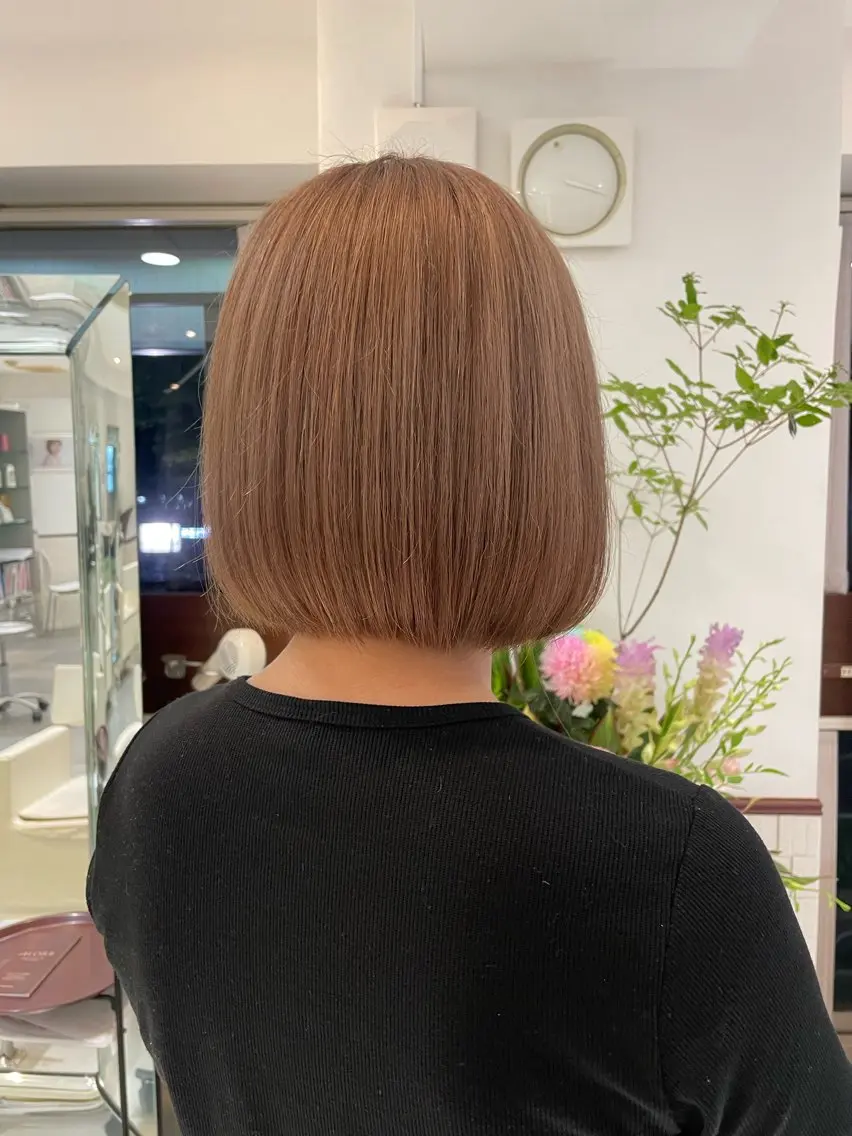 カラー ベージュカラー Libero／ HARUKA【柏】のヘアスタイル