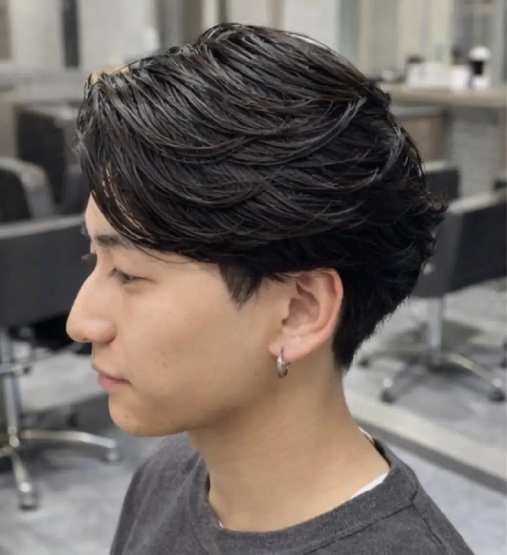 【スタイリングしない方必見】ニュアンスパーマの写真