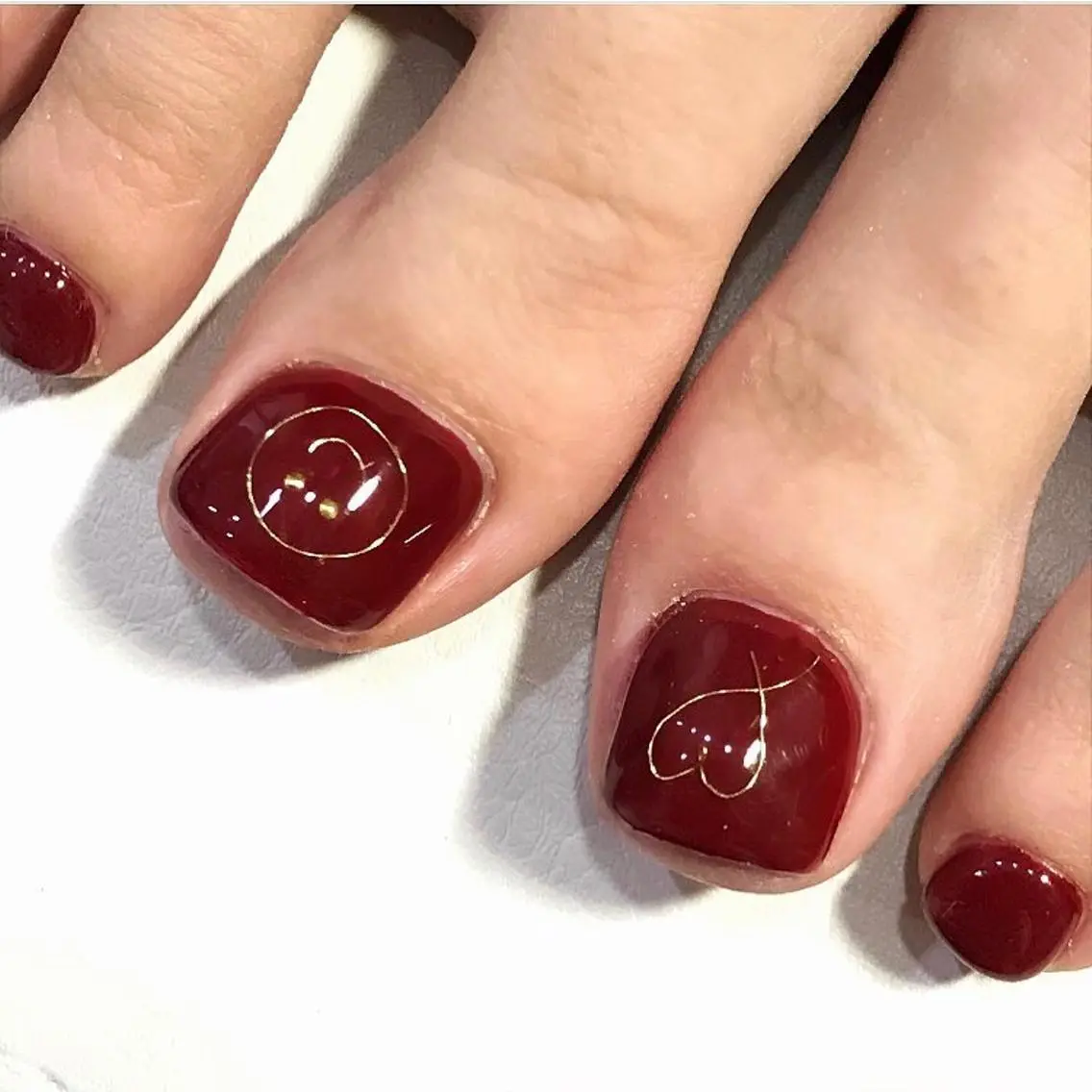 ネイル 渋谷／チップ長さ出し 👑アプレgel-xのネイルデザイン