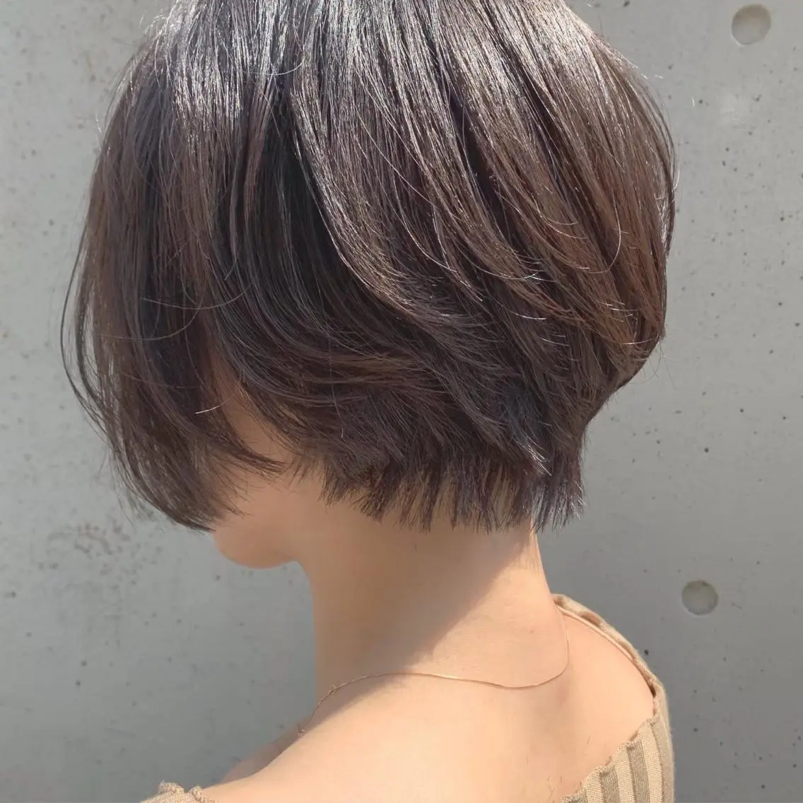 ショート カラー miu. ボブ/半個室サロンのヘアスタイル