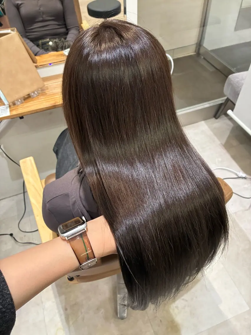 ロング カラー ヘアカラー 髪質改善✨ karinaのヘアスタイル