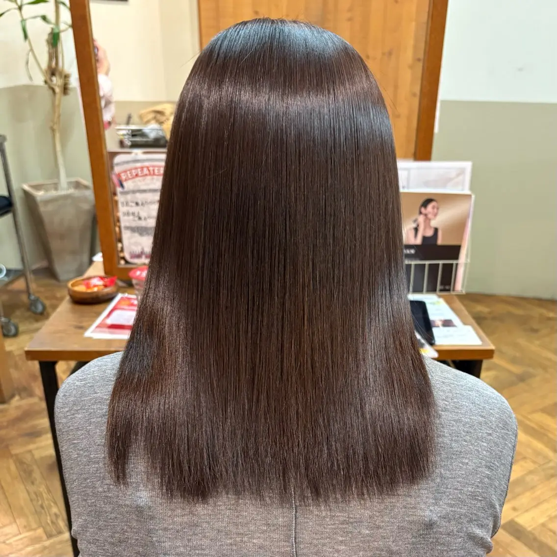 ロング カット 透明感カラー/ 小顔カット/ミヅキのヘアスタイル
