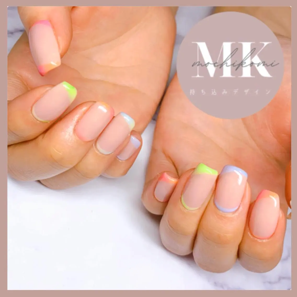ネイル フレンチネイル Nailsalon Caiseのネイルデザイン