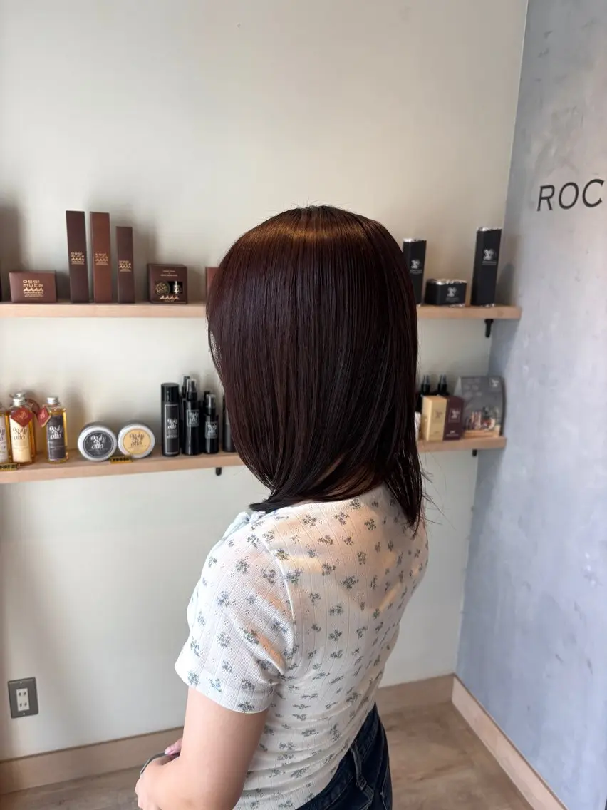 カラー ヘアカラー ROCCO saraのヘアスタイル