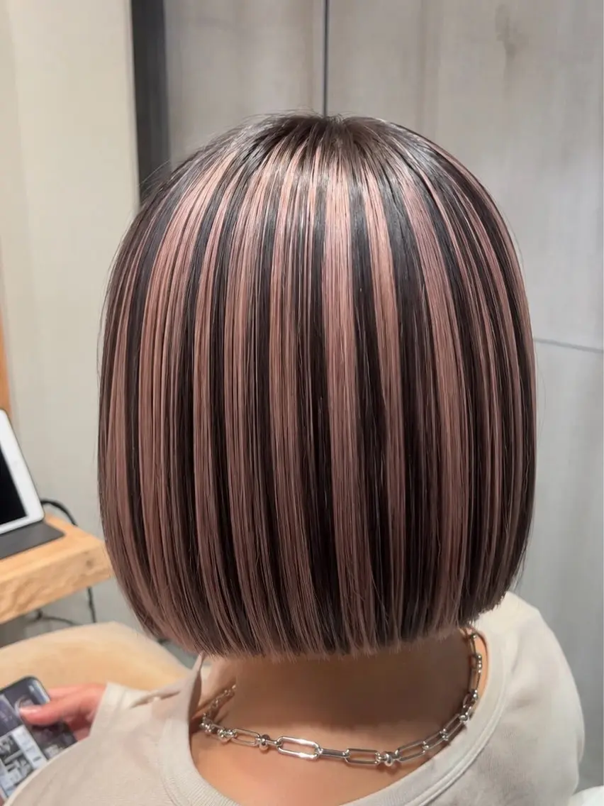 ショート カラー カット ヘアカラー トリートメント 銀座/柔らかベージュ 似合せカット/ハルトのヘアスタイル