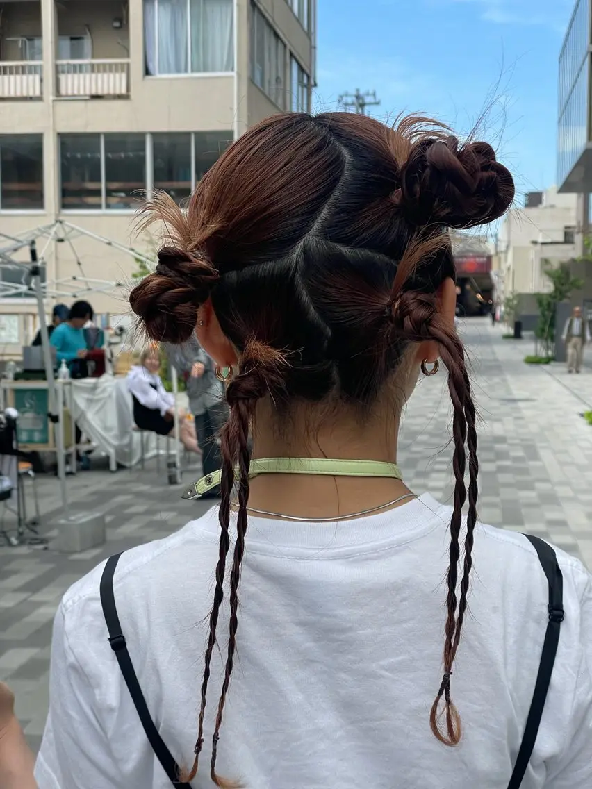 ヘアアレンジ Rhapsody 森 秀一のヘアスタイル