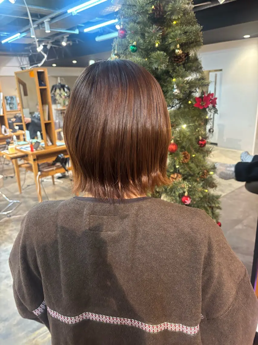 ショート ボブ のどか 縮毛矯正/ショートのヘアスタイル