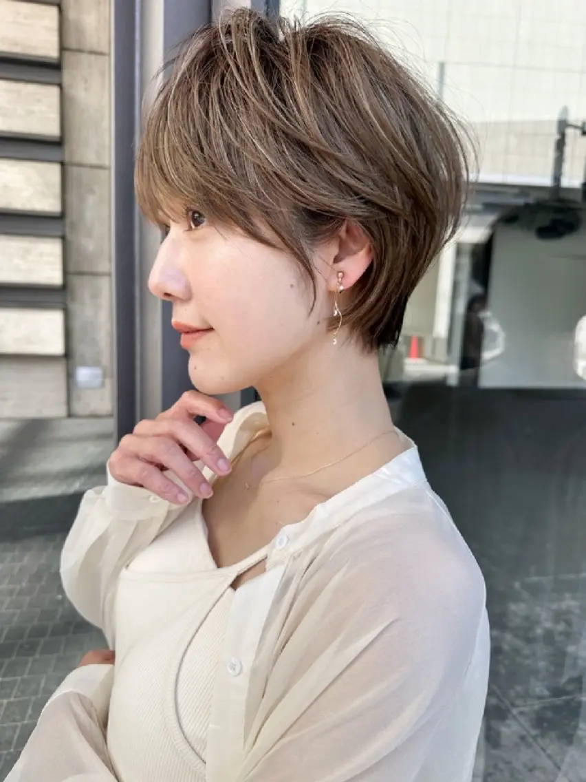 ショート 山嵜菜織🌿ショート 特化¦似合わせのヘアスタイル