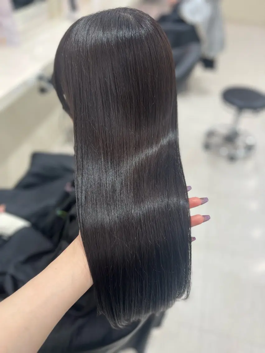 カラー カット ヘアカラー トリートメント ベージュ・ラベンダー カラー🎀りりのヘアスタイル